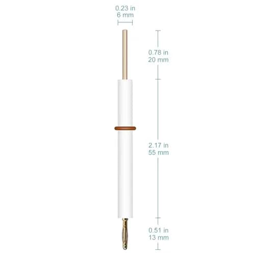 stonylab PTFE Rod Electrode Holder Terminal 8 cm (0.24 in) | For Electrochemical Labs thumbnail 2