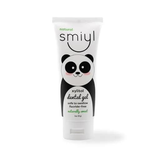 Smiyl Xylitol Dental Gel for Babies & Toddlers 3 oz | Fluoride-Free, All-Natural Oral Care thumbnail 1