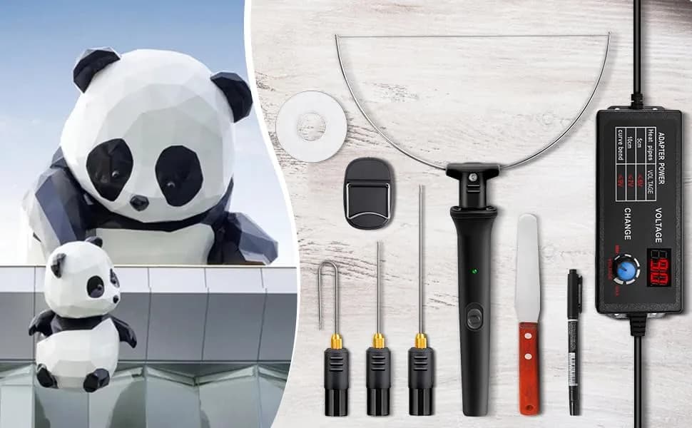 Ncepis Electric Foam Cutter Tool Kit with Digital Voltage Controller & 6 Attachments | 110-240V thumbnail 11