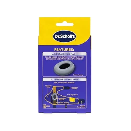 Dr. Scholl's Bunion Relief & Toe Corrector | Night Support for Bunion Pain Relief thumbnail 8