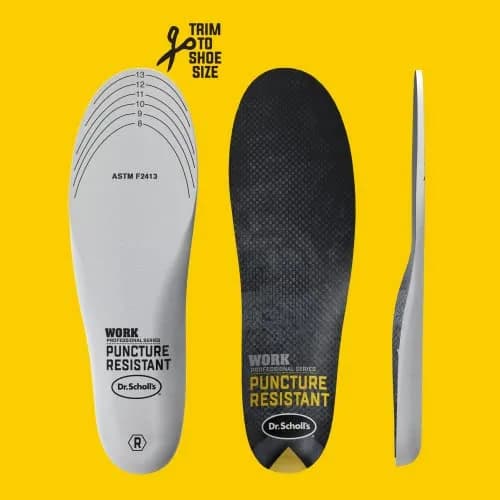 Dr. Scholl's Professional Series Work Puncture Resistant Insoles Men's 8-14 (2.27 kg / 5 lb) | OSHA & ASTM Compliant thumbnail 6