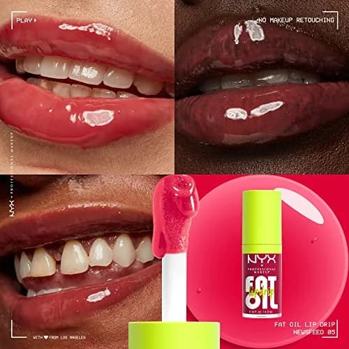 NYX PROFESSIONAL MAKEUP Fat Oil Lip Drip Lip Gloss 4.7ml (0.16 Fl Oz) | Vegan Tinted Formula with Squalane thumbnail 2