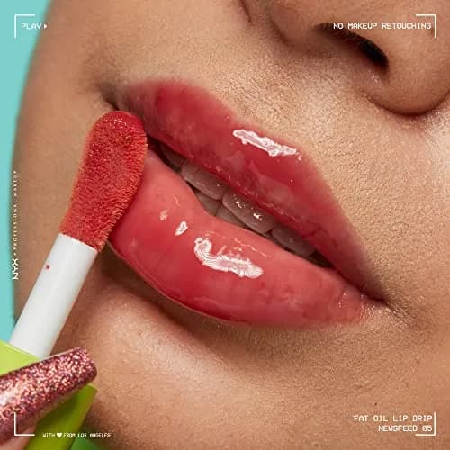 NYX PROFESSIONAL MAKEUP Fat Oil Lip Drip Lip Gloss 4.7ml (0.16 Fl Oz) | Vegan Tinted Formula with Squalane thumbnail 3