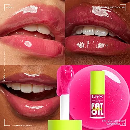 NYX PROFESSIONAL MAKEUP Fat Oil Lip Drip Moisturizing Lip Oil Gloss 4.7ml (0.16 Fl Oz) | Vegan Tinted Formula with Squalane thumbnail 3