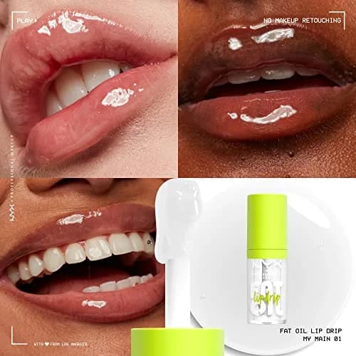 NYX PROFESSIONAL MAKEUP Fat Oil Lip Drip 0.16 Fl Oz | Hydrating Vegan Lip Gloss with Up to 12 HR Moisture thumbnail 3