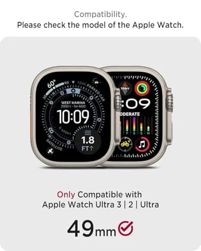 Miimall Apple Watch Ultra 49mm Case Gold | Ultra-Thin Electroplated Bumper thumbnail 2