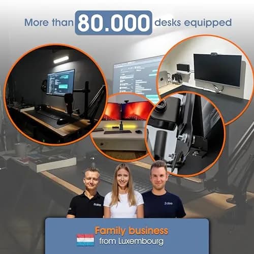 3IDEE VESA Mount Adapter for HP Monitors 75x75 | Easy Installation, 2-Pack thumbnail 5