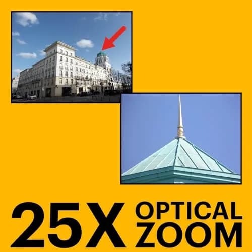 KODAK PIXPRO AZ255 Digital Camera 16MP 25x Optical Zoom Red | 1080p Full HD Video & OIS thumbnail 4