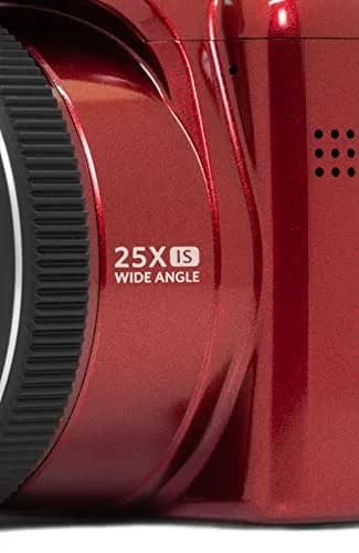 KODAK PIXPRO AZ255 Digital Camera 16MP 25x Optical Zoom Red | 1080p Full HD Video & OIS thumbnail 3