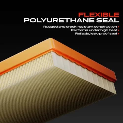 A-Premium Engine Air Filter Compatible with Audi, Land Rover & Porsche | OEM-Standard Fit, Front Side thumbnail 5