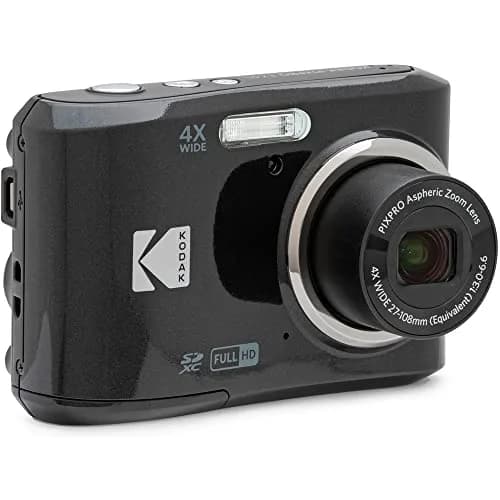 Kodak PIXPRO FZ45BK 16MP Compact Digital Camera 4.9mm (0.19in) - 19.6mm (0.77in) | 4x Optical Zoom, 1080p FHD Video thumbnail 4