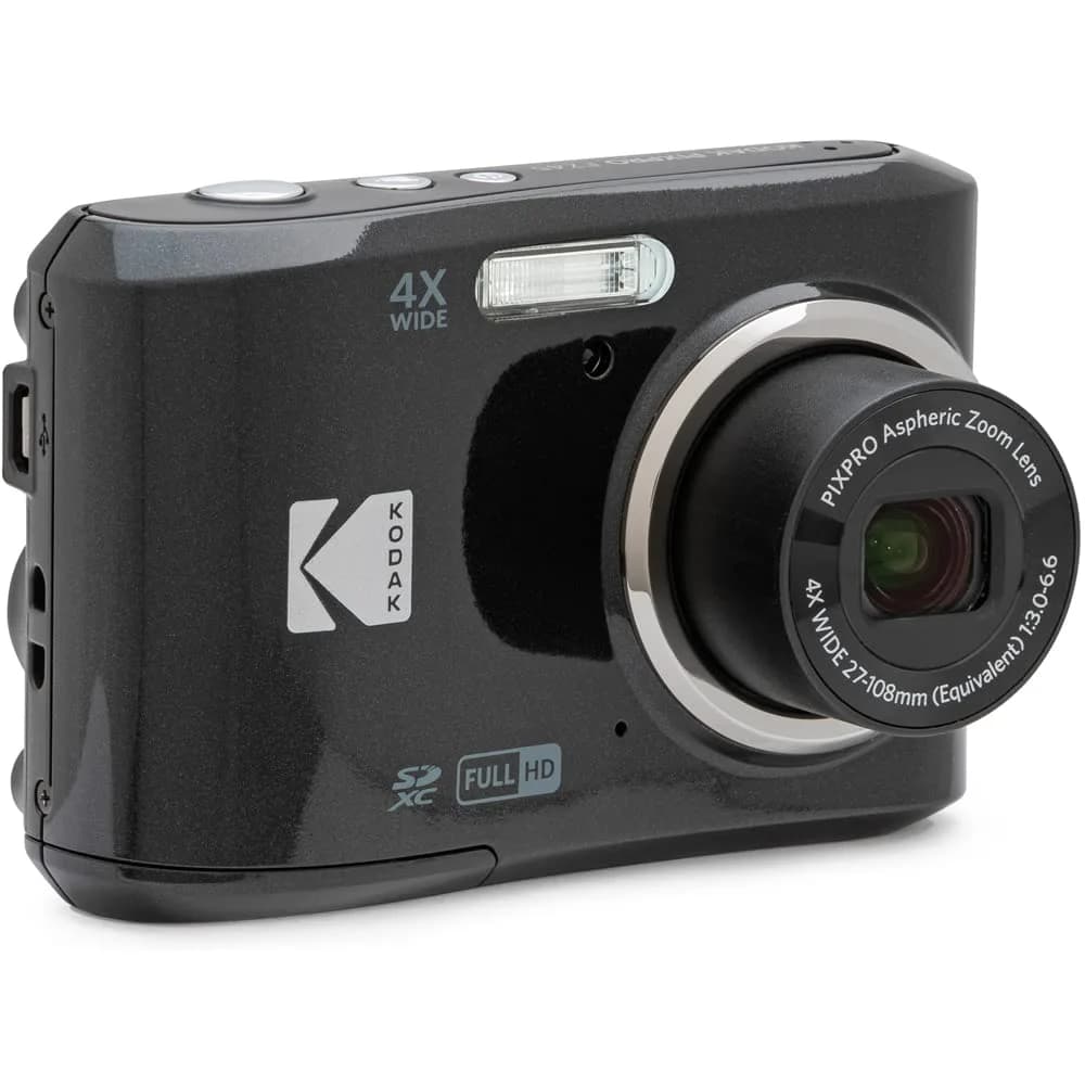 Kodak PIXPRO FZ45BK 16MP Compact Digital Camera 4.9mm (0.19in) - 19.6mm (0.77in) | 4x Optical Zoom, 1080p FHD Video - view 4