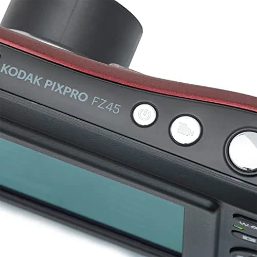Kodak PIXPRO FZ45RD Digital Camera Red Bundle with 64GB SD Card | 16MP Compact Camera with 4x Optical Zoom & 1080p FHD Video thumbnail 7