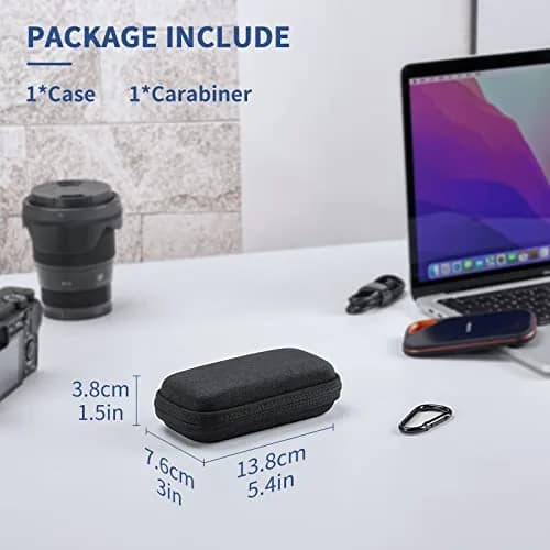 Yinke Hard Case for SanDisk Extreme Pro/SanDisk Extreme Portable External SSD 500GB 1TB 2TB | Shockproof Waterproof Dustproof thumbnail 4