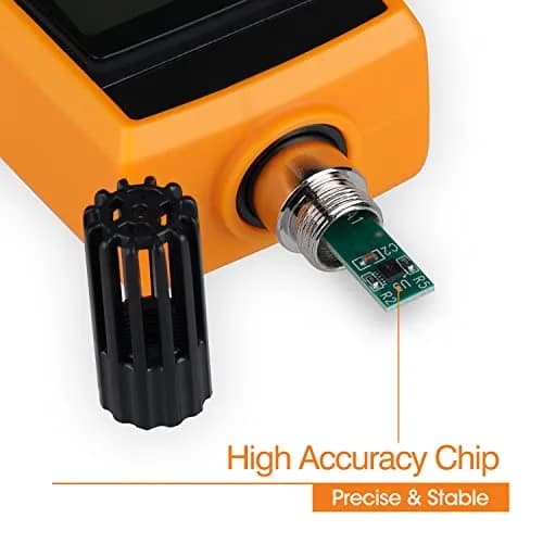 XRCLIF Handheld Humidity Meter Digital Hygrometer Thermometer 0-100% RH / -30-60°C (-22-140°F) LCD Display Backlight Moisture Tester Gauge | Dual Display thumbnail 5