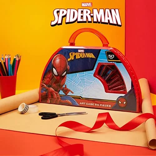 Marvel Kids Art Set for Boys 40+ Pieces | Creative Drawing & Painting Kit for Children thumbnail 2