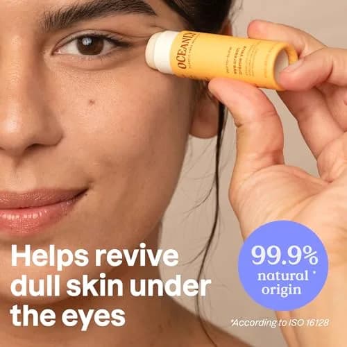 ATTITUDE Oceanly Eye Cream Stick PHYTO GLOW 8.5g (0.3 Oz) | EWG Verified Plant-Based Brightening thumbnail 2