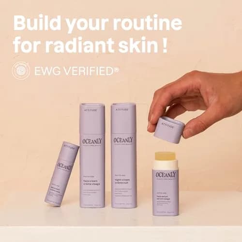 ATTITUDE Oceanly Eye Cream Stick, EWG Verified, Plastic-free, Vegan, Unscented 8.5ml (0.3 Ounce) | Smooths Fine Lines thumbnail 4