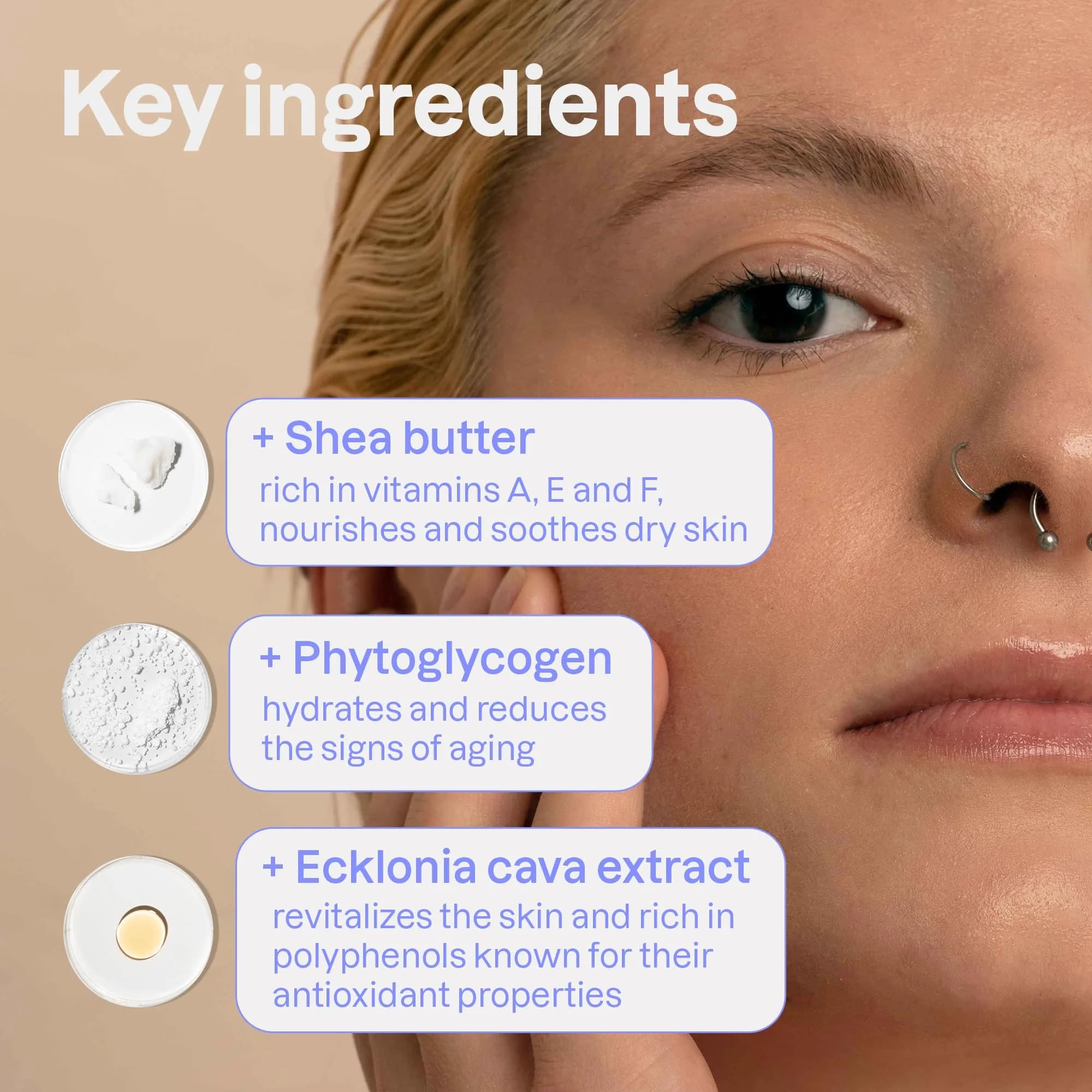 ATTITUDE Oceanly Eye Cream Stick PHYTO CALM 8.5g (0.3 oz) | EWG Verified Plastic-Free Eye Cream - view 3