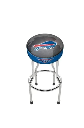 ARCADE1UP NFL Blitz Pub Stool Buffalo Bills | Adjustable 21.5-29.5 inch | Licensed Fan Seat thumbnail 4