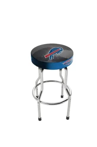 ARCADE1UP NFL Blitz Pub Stool Buffalo Bills | Adjustable 21.5-29.5 inch | Licensed Fan Seat thumbnail 2