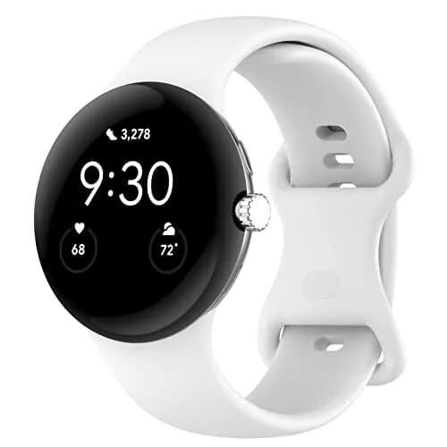Eiavike Google Pixel Watch 41mm Silicone Band | Breathable, Soft & Durable (41mm) thumbnail 1