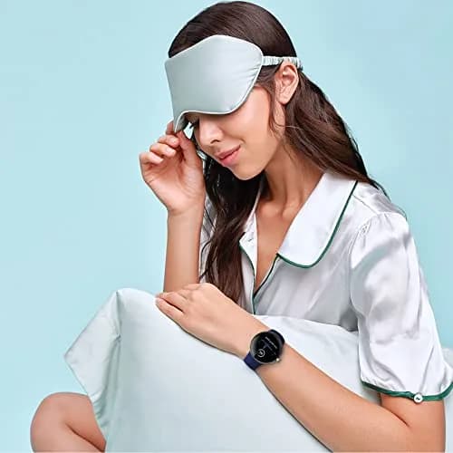 Eiavike Silicone Band for Google Pixel Watch 41mm (Large, Navy Blue) | Breathable & Durable Replacement Strap thumbnail 3