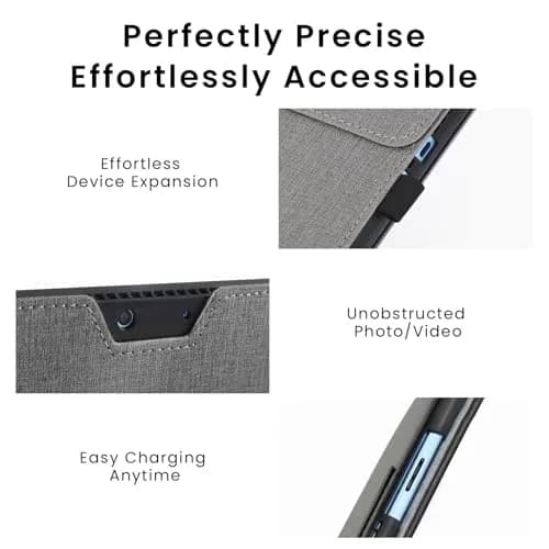 Omnpak Case for 13-inch Surface Pro 11/10/9 | Multi-Angle Stand & Stylus Holder thumbnail 8