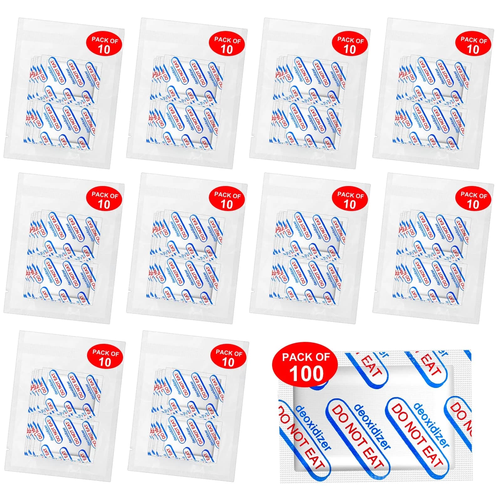 QHOWYAL 300CC Food Grade Oxygen Absorbers | Long-Term Food Storage Solution (70-120 chars)