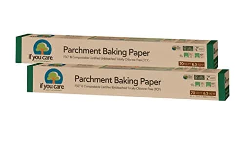 If You Care Parchment Baking Paper 70 Sq Ft Roll | Unbleached, Silicone Coated, Fits 13 Inch Pans thumbnail 1