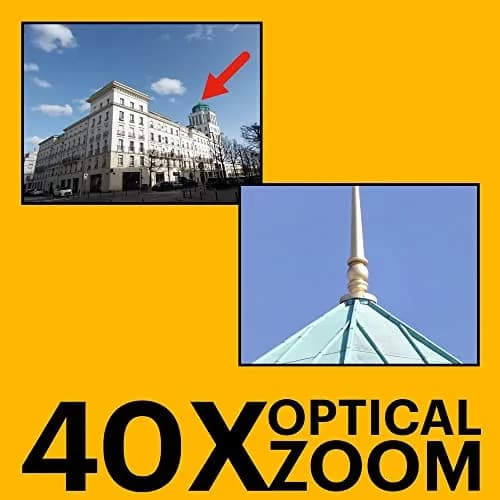 KODAK PIXPRO AZ405 20MP Digital Camera, 40x Optical Zoom, 24mm Wide Angle, 1080p HD Video, White | Travel-Ready Bridge Camera thumbnail 4