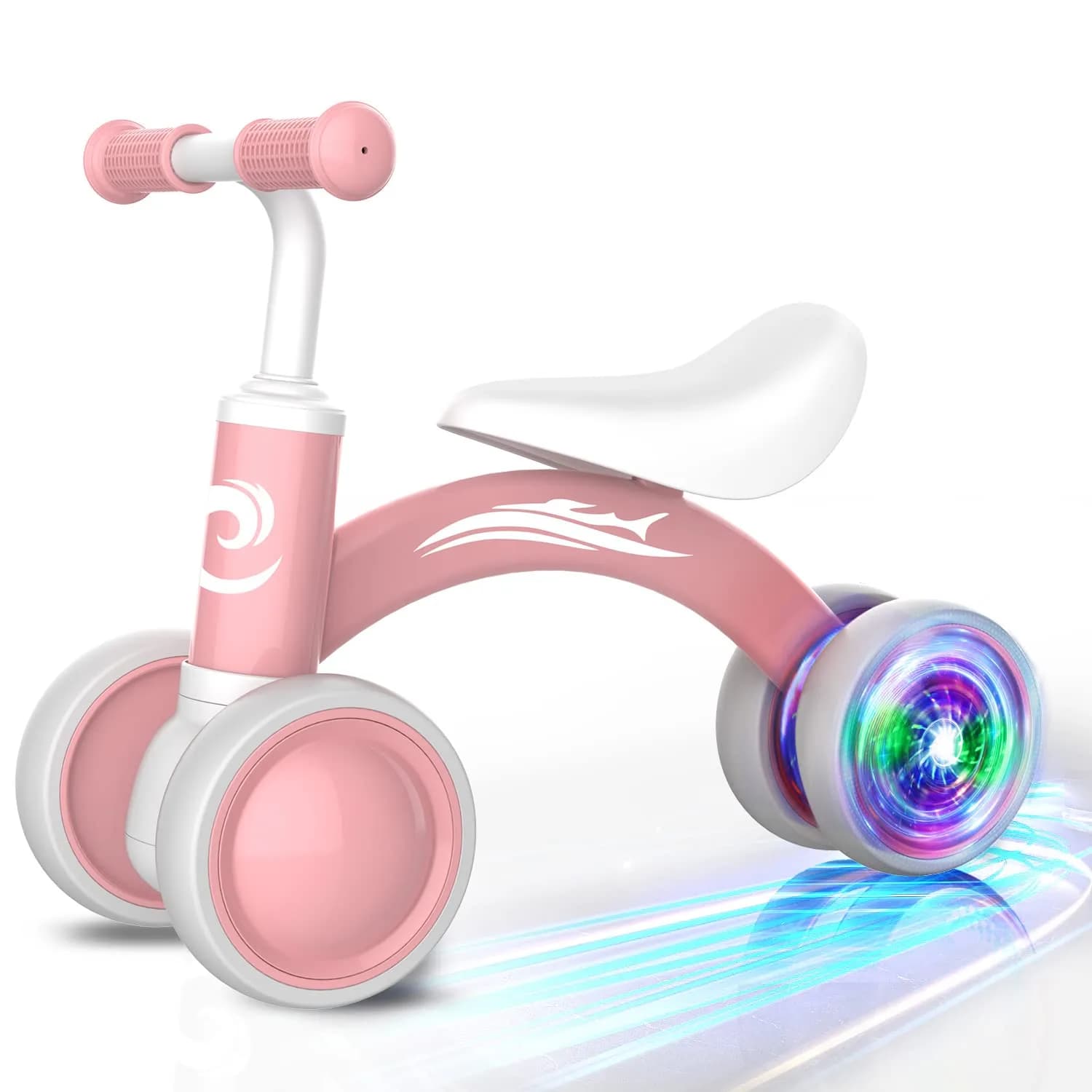 Gamfeiny Colorful Lighting Baby Balance Bike | 10-36 Months Toddler Ride-On Toy - main product image