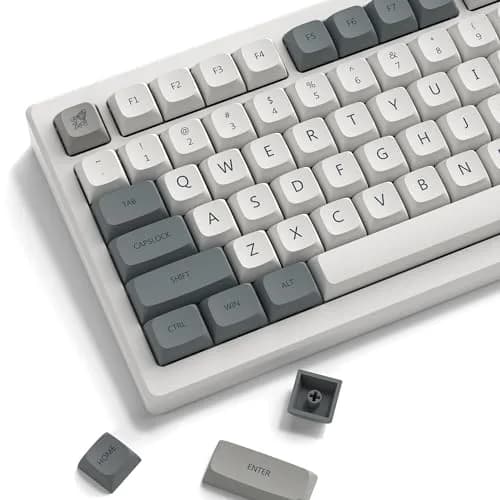 dagaladoo Retro PBT keycaps Set, XDA Profile Keyboard Keycaps | Durable Dye-Sublimation, Compatible with Most Mechanical Keyboards thumbnail 1
