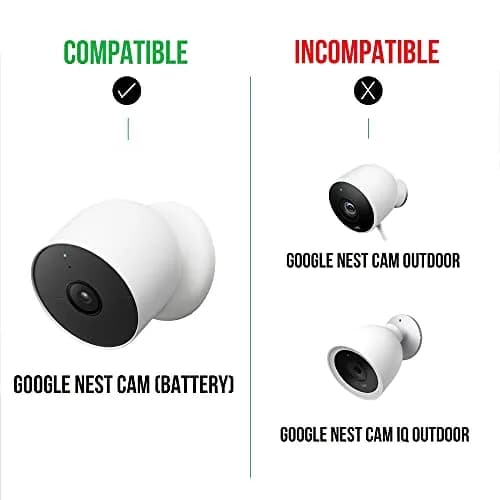 Wasserstein Anti-Theft Mount for Google Nest Cam (2-Pack) | Secures Camera Against Theft & Drops thumbnail 7
