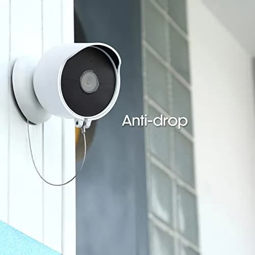 Wasserstein Anti-Theft Mount for Google Nest Cam (2-Pack) | Secures Camera Against Theft & Drops thumbnail 3