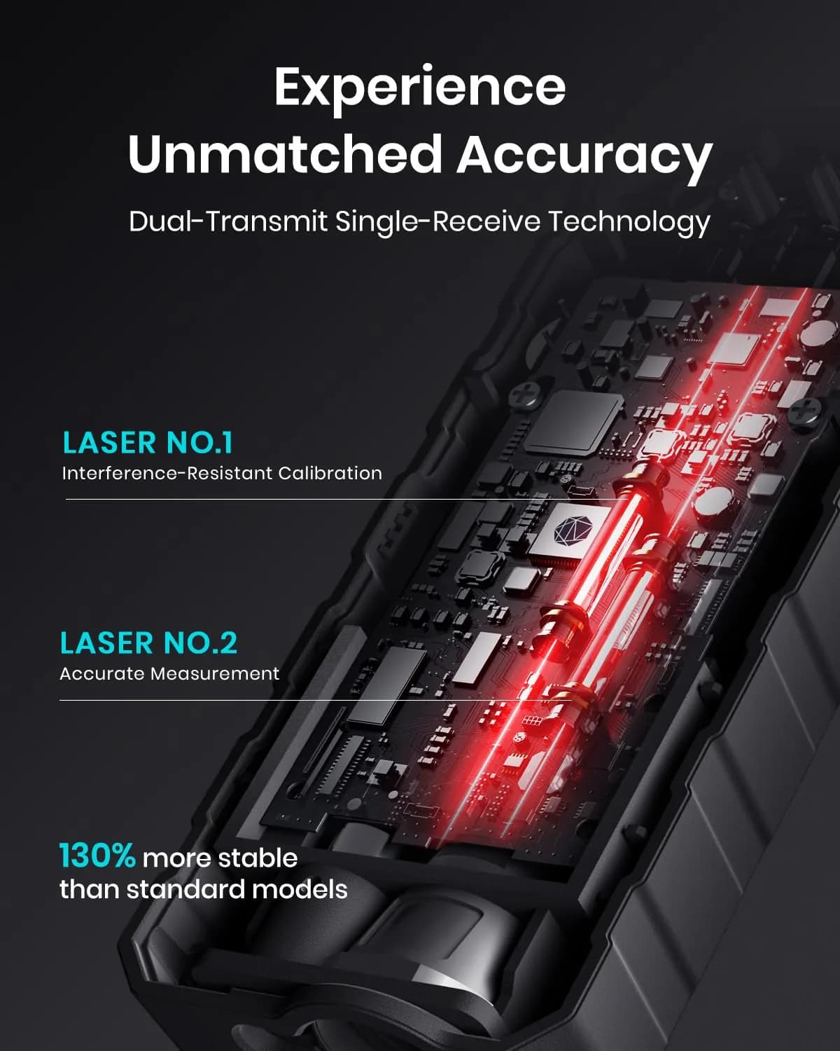 MILESEEY D5 APP Laser Measure 229ft (69.8m) with Angle Sensor & App Connectivity | Real-time Data Transfer & Floor Plan Sketching - view 5