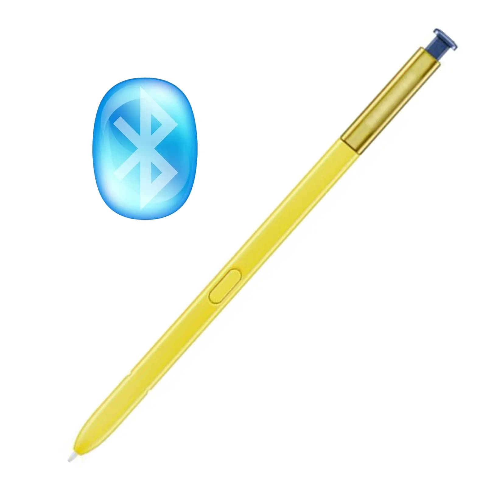 Alovexiong Galaxy Note 9 Stylus Pen with Bluetooth | Pressure Sensitive, Remote Control, Compatible with SM-N960F (Yellow)
