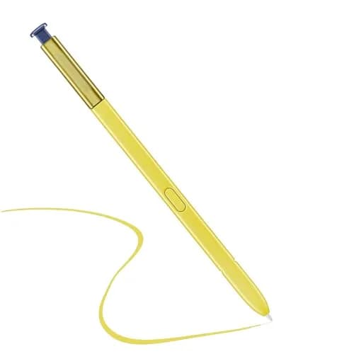 Alovexiong Galaxy Note 9 Stylus Pen with Bluetooth | Pressure Sensitive, Remote Control, Compatible with SM-N960F (Yellow) thumbnail 3
