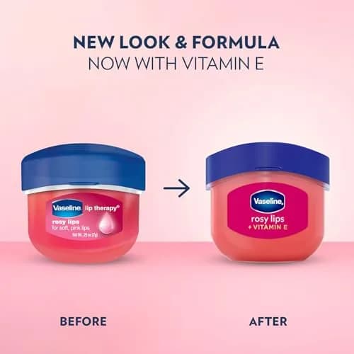 Vaseline Lip Therapy Rosy Lips Tinted Lip Balm - 0.25 oz Pack of 6 thumbnail 3
