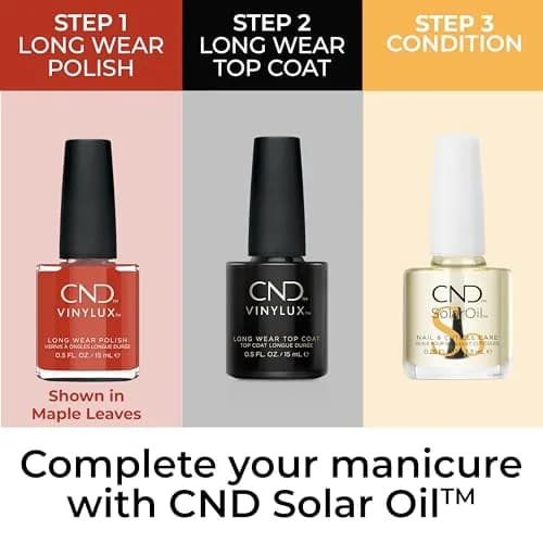 CND Vinylux Longwear Nail Polish Maple Leaves 0.5 fl oz | Week-Long, Formaldehyde-Free thumbnail 5