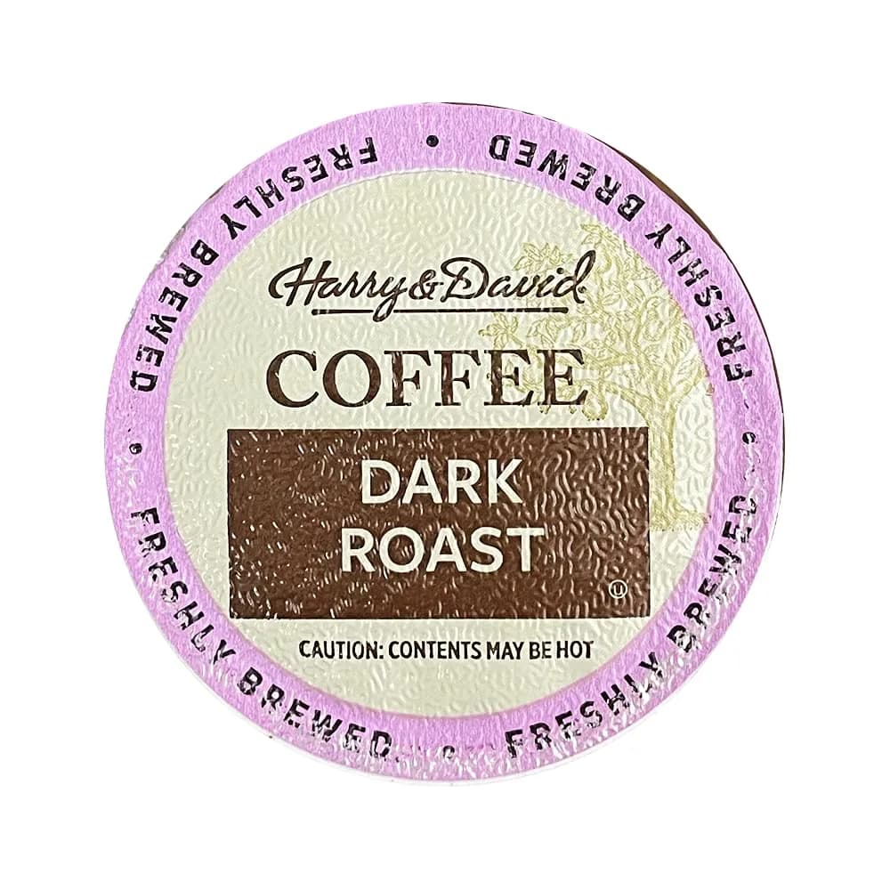 Harry & David Single Serve Coffee Dark Roast 100 Count | Premium US Coffee Capsules