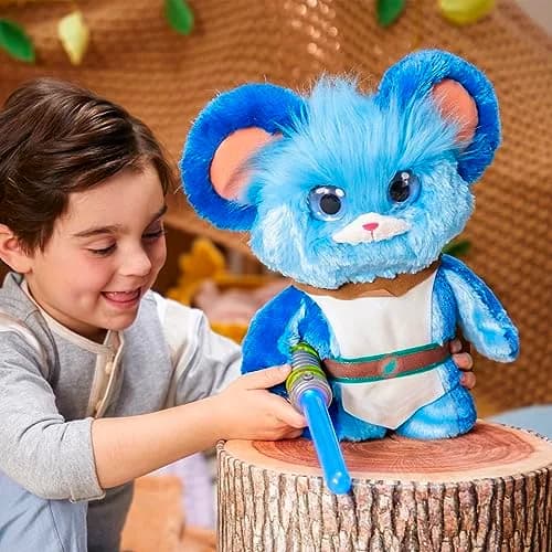 Star Wars: Young Jedi Adventures Jabberin' Jedi Nubs, Electronic Plush, Lights & Sounds, Toys, Preschool Toys for 3 Year Old Boys & Girls thumbnail 6