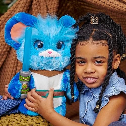 Star Wars: Young Jedi Adventures Jabberin' Jedi Nubs, Electronic Plush, Lights & Sounds, Toys, Preschool Toys for 3 Year Old Boys & Girls thumbnail 7