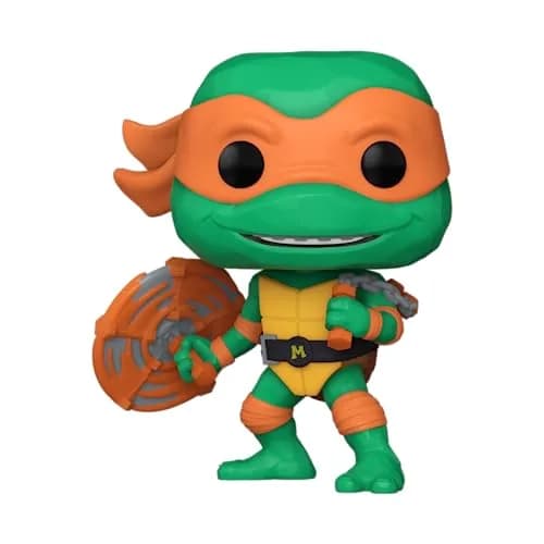Funko POP! Teenage Mutant Ninja Turtles Michelangelo | 3.75 inch Vinyl Collectible (70-120c) thumbnail 2