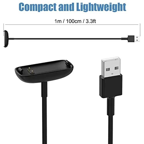 EXMRAT USB Charging Cable for Fitbit Inspire 3, 1m (3.3ft) | Fast Charging Cable thumbnail 5