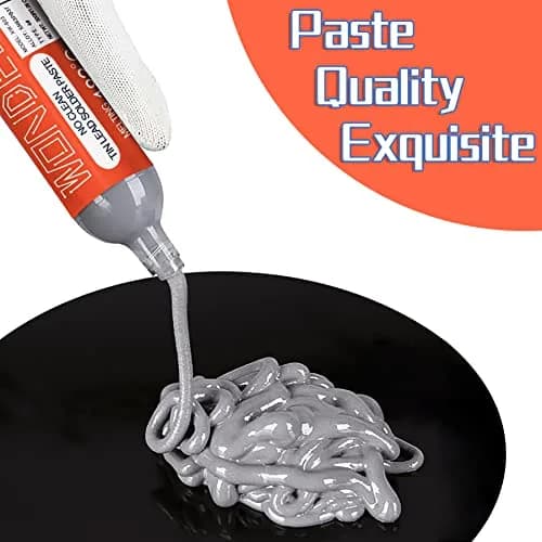 Wonderway Sn42/Bi58 T4 Lead Free Solder Paste 30g | No Clean, 138℃ Melting Point, USA Import thumbnail 4