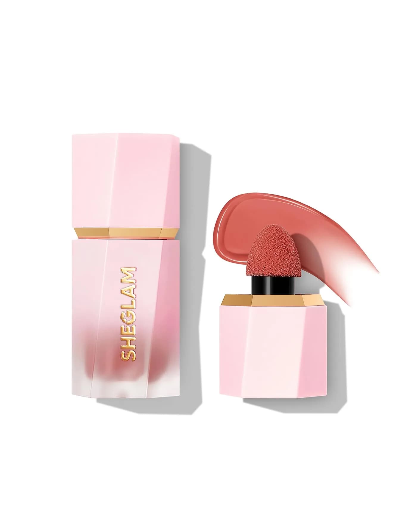 SHEGLAM Color Bloom Liquid Blush Makeup - Matte Devoted 5.2ml | Hydrating Gel-Cream Cheek Colour - main product image
