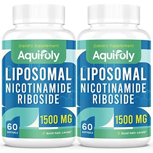 Aesticum Liposomal Nicotinamide Riboside Supplement 2000 mg | NAD+ Boost & Cellular Energy (120 Softgels) thumbnail 1