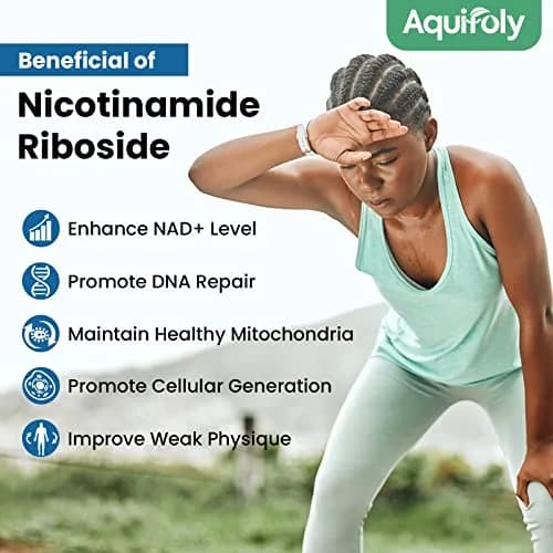 Aesticum Liposomal Nicotinamide Riboside Supplement 2000 mg | NAD+ Boost & Cellular Energy (120 Softgels) thumbnail 6