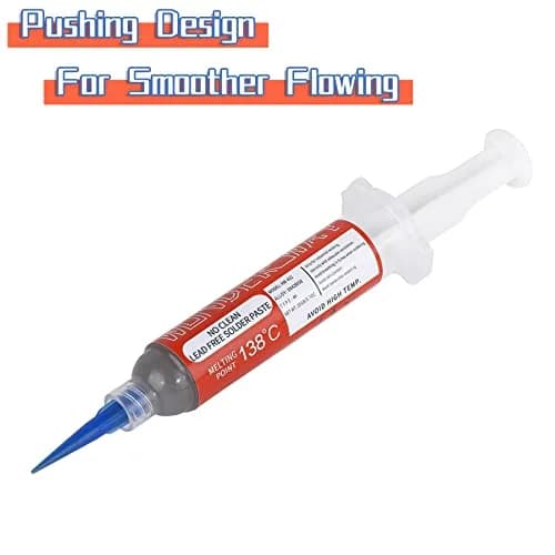 Wonderway Sn42/Bi58 T4 Lead Free Solder Paste 20g (0.71 oz) | Low Melting Point for Electronics Repair thumbnail 3